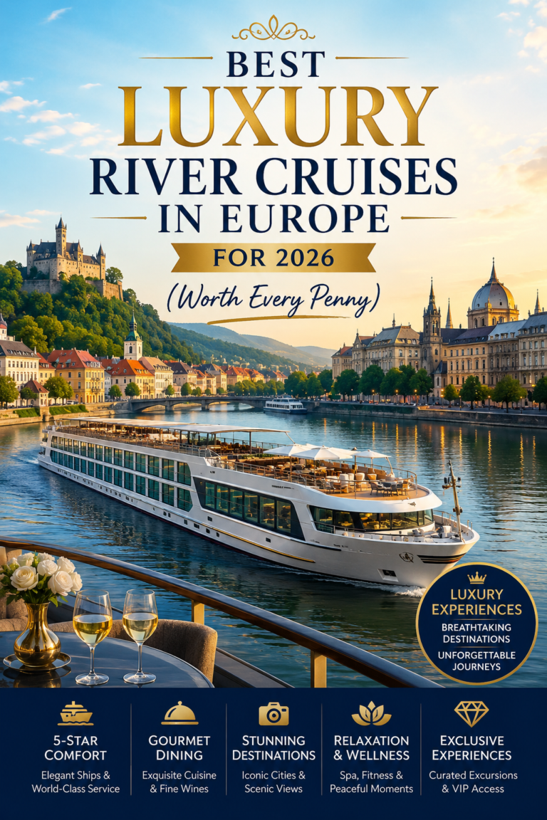 Best Luxury River Cruises in Europe for 2026 (Worth Every Penny)