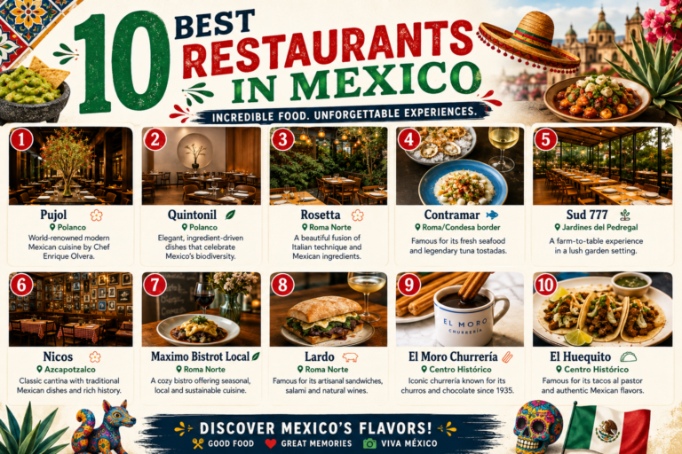 Best Restaurants in Mexico City: A Local’s Guide to Unforgettable Eating (2026)